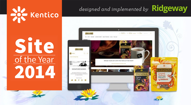 Kentico Site of the Year 2014 - Twinings